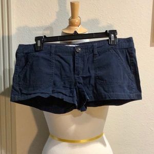 Hollister navy shorts